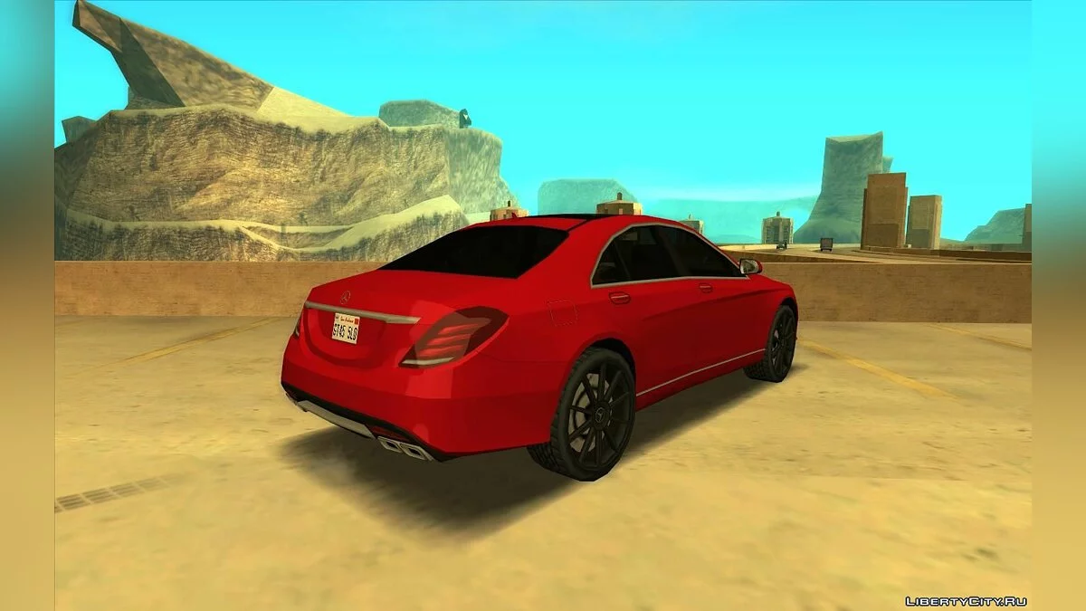 2014 Mercedes-Benz S Class AMG Lowpoly / GTA San Andreas