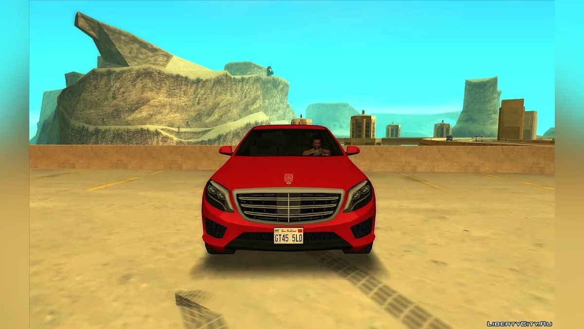 2014 Mercedes-Benz S Class AMG Lowpoly / GTA San Andreas
