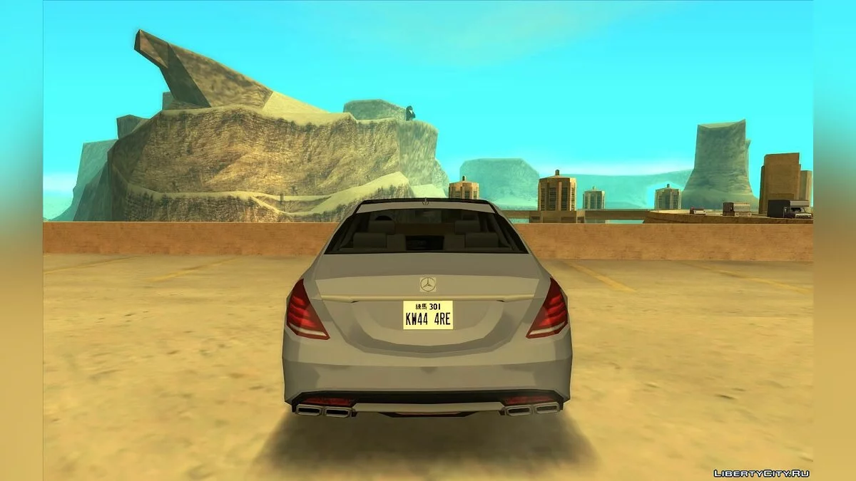2014 Mercedes-Benz S63 AMG (Japan + SA Style) / GTA San Andreas
