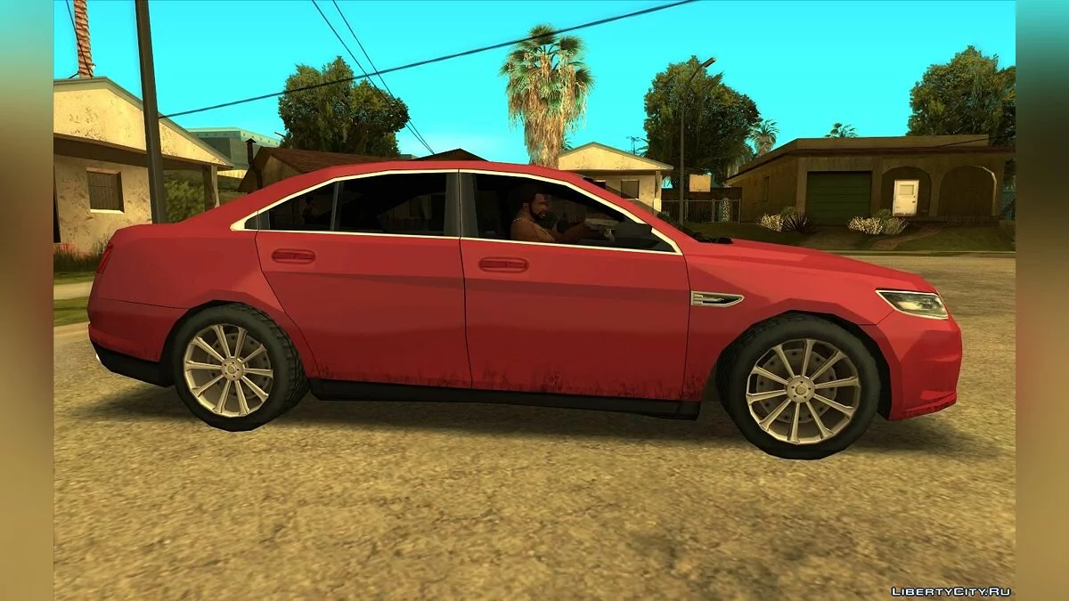 2017 Ford Taurus Civil Lowpoly / GTA San Andreas