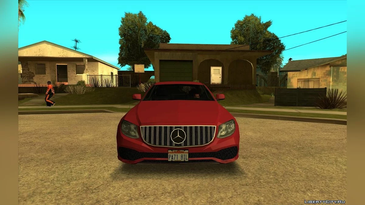 2020 Mercedes-Benz E-Class Lowpoly / GTA San Andreas