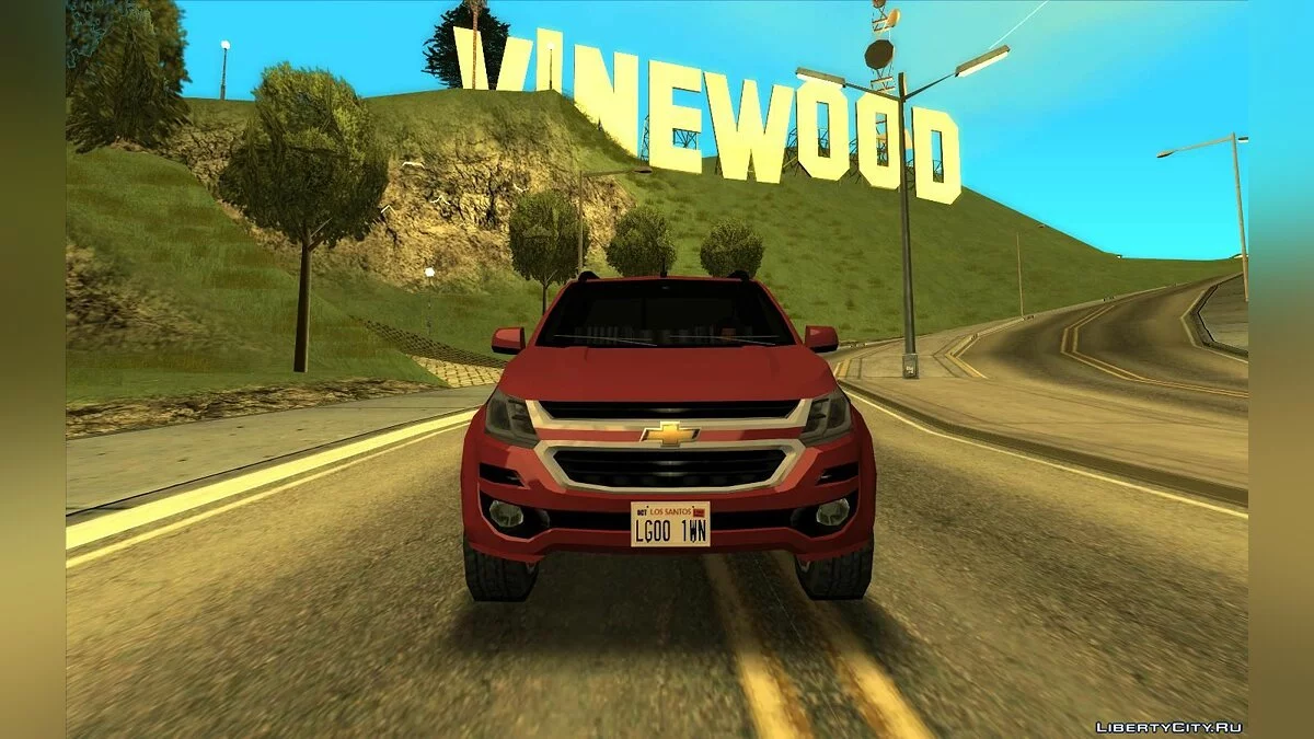 Chevrolet S10 LTZ 2016/17 (SA Стиль) / GTA San Andreas