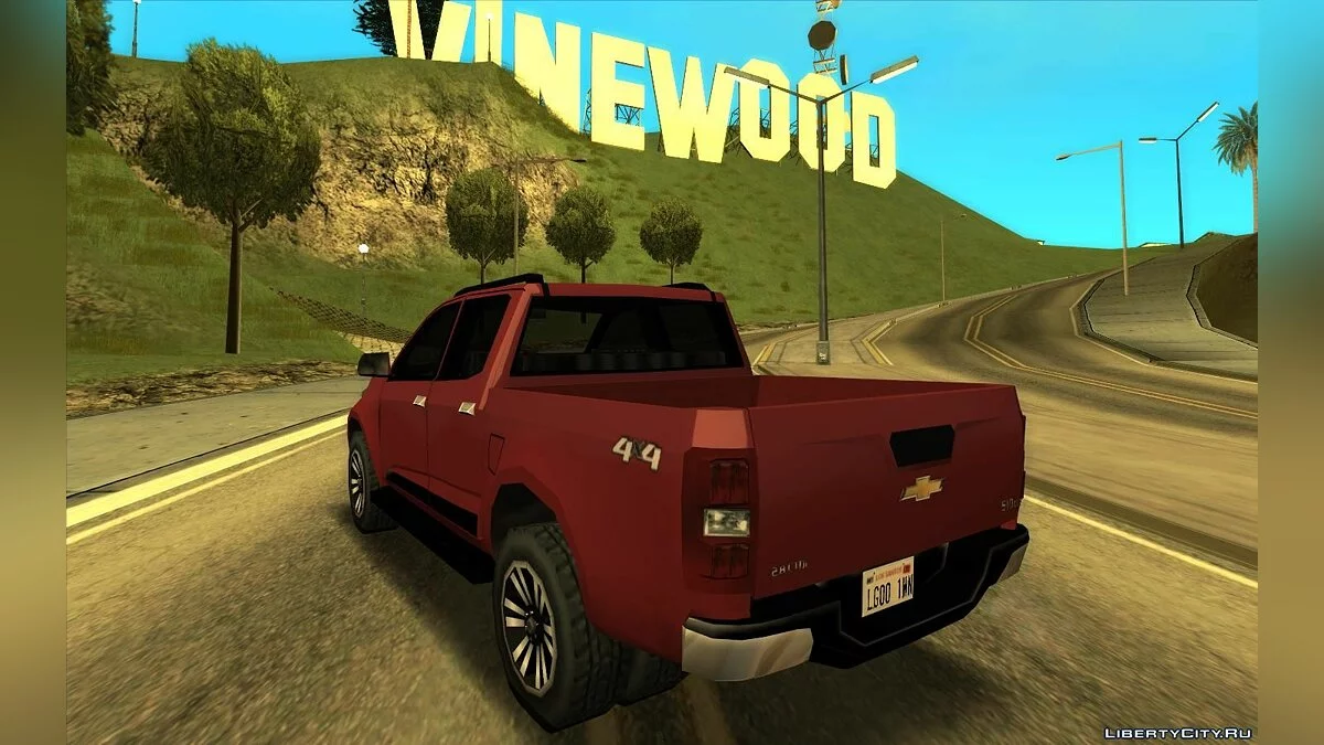 Chevrolet S10 LTZ 2016/17 (SA Стиль) / GTA San Andreas