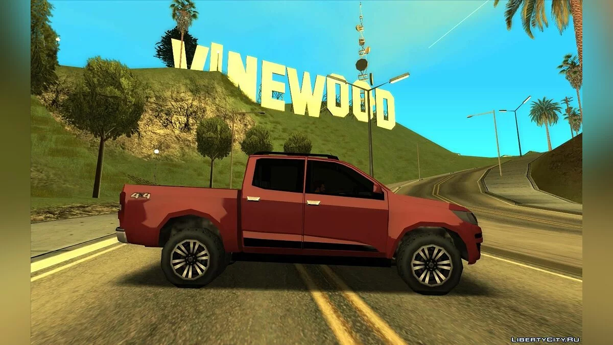 Chevrolet S10 LTZ 2016/17 (SA Стиль) / GTA San Andreas
