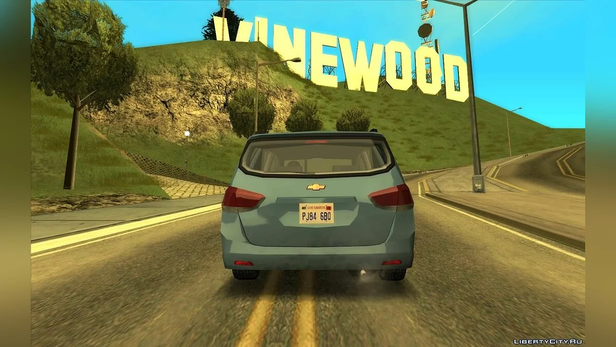 Chevrolet Spin 2019 (Улучшенная, SA стиль) / GTA San Andreas