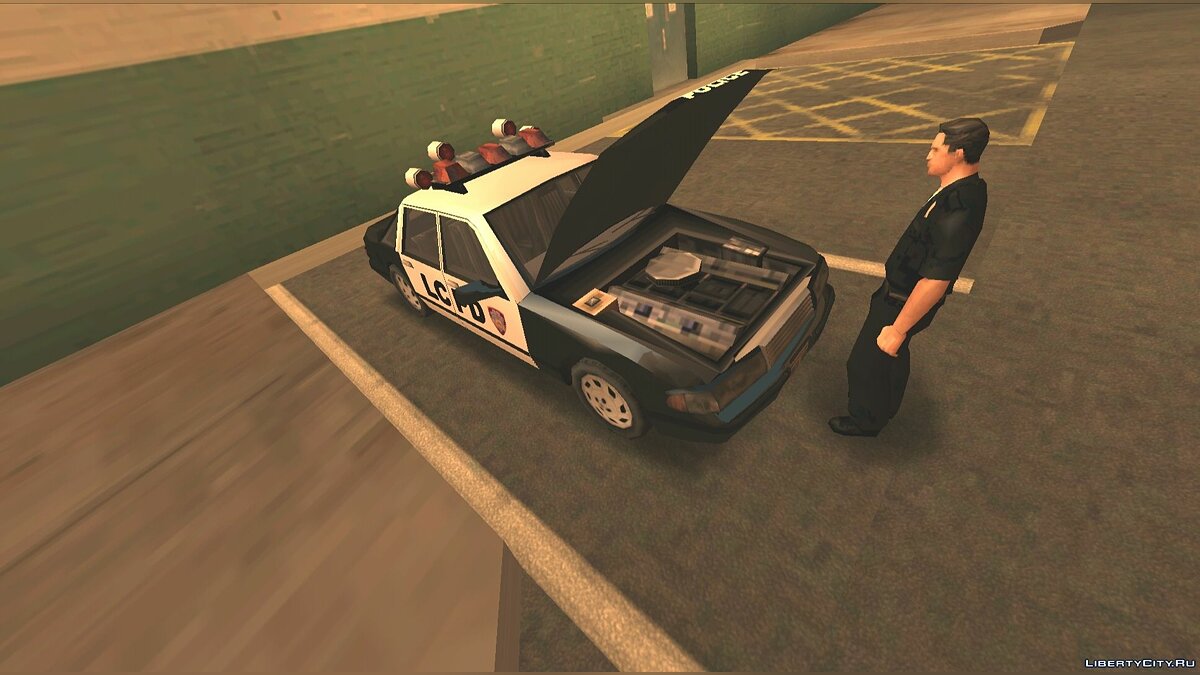 Скачать GTA 3 police car для GTA San Andreas