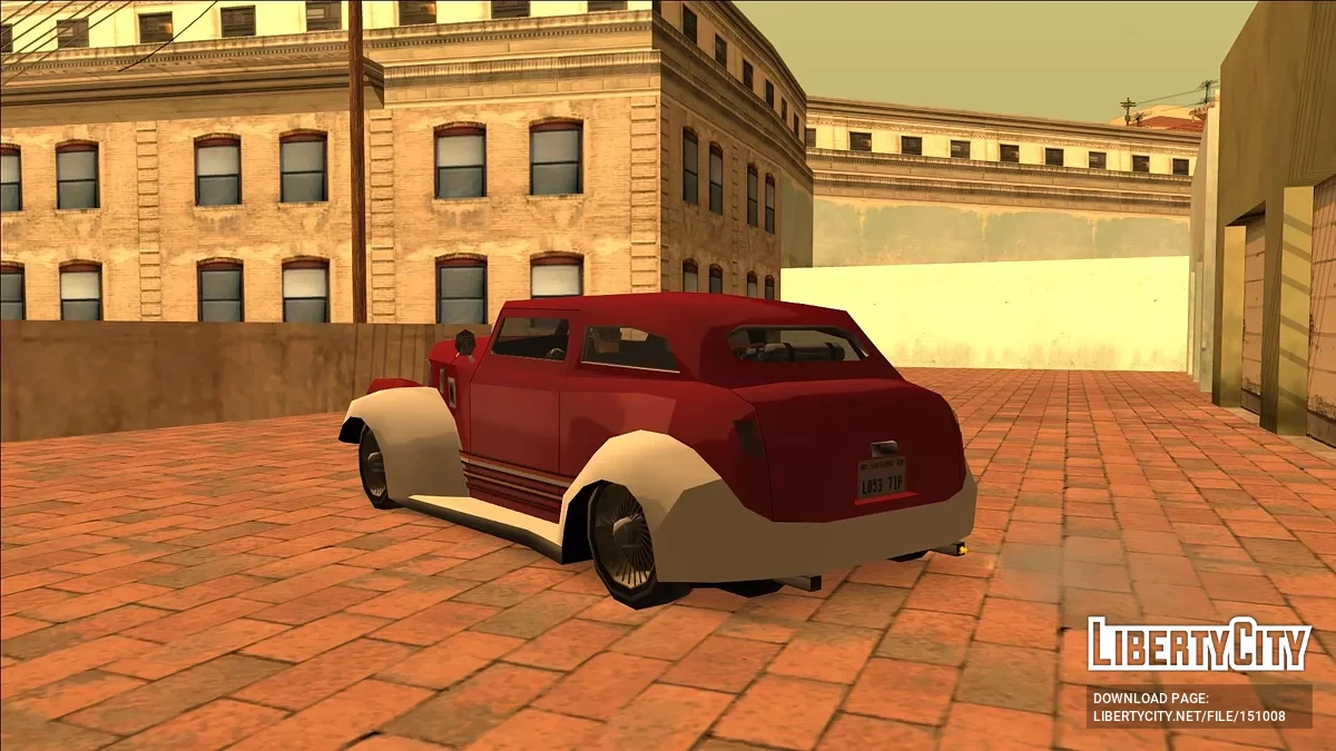 Liberty City Thunder Rodd (FROM GTA UNDERGROUND) / GTA San Andreas