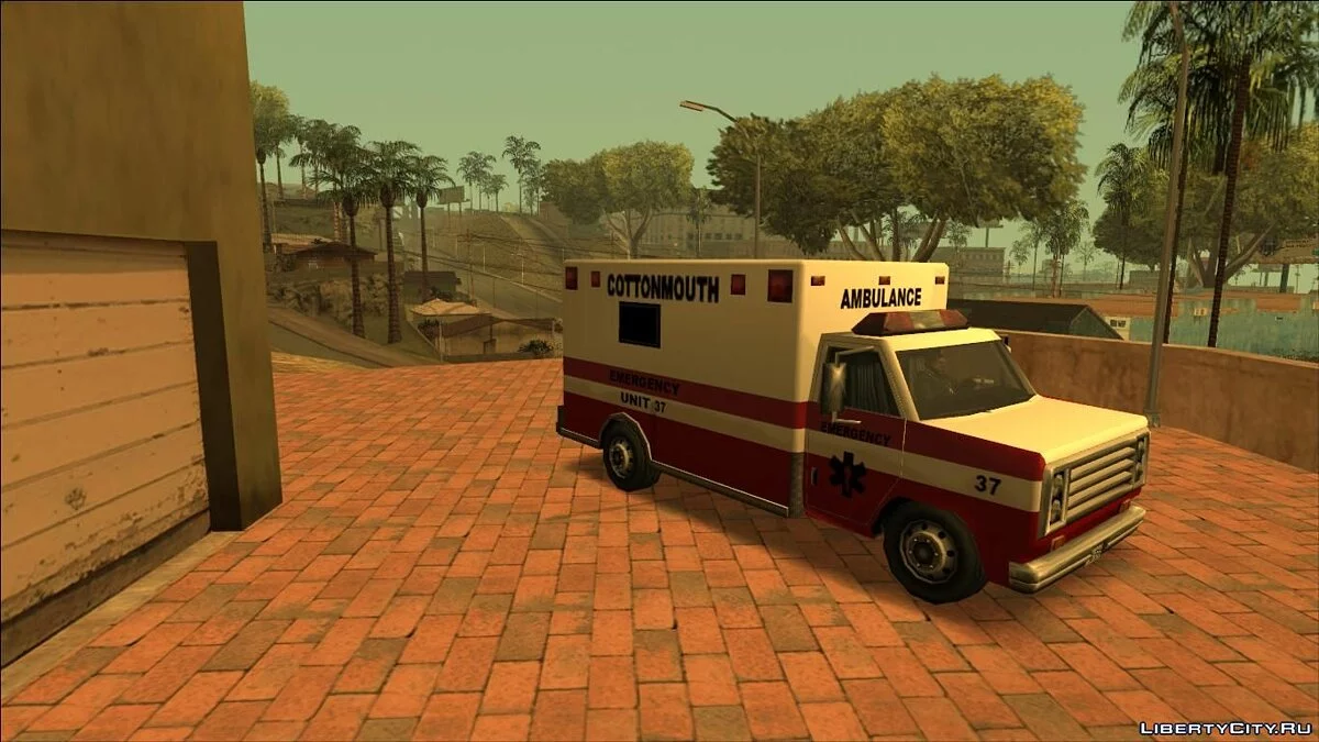 Пак машин скорой помощи (FROM GTA UNDERGROUND) / GTA San Andreas