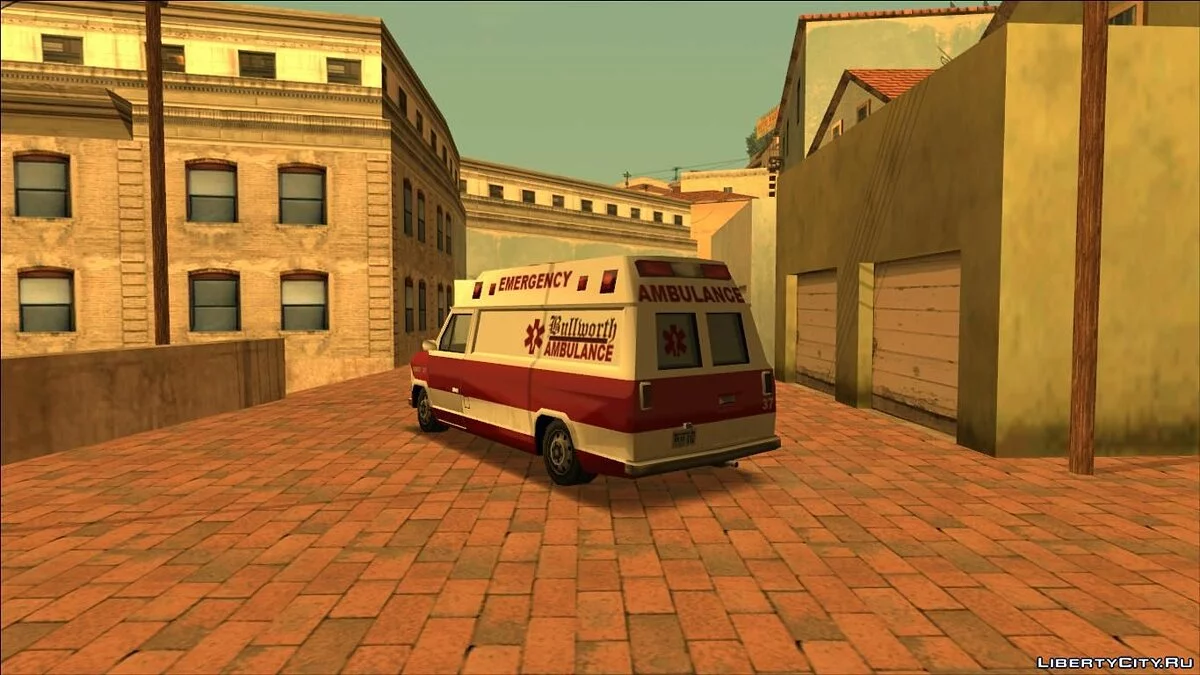 Пак машин скорой помощи (FROM GTA UNDERGROUND) / GTA San Andreas