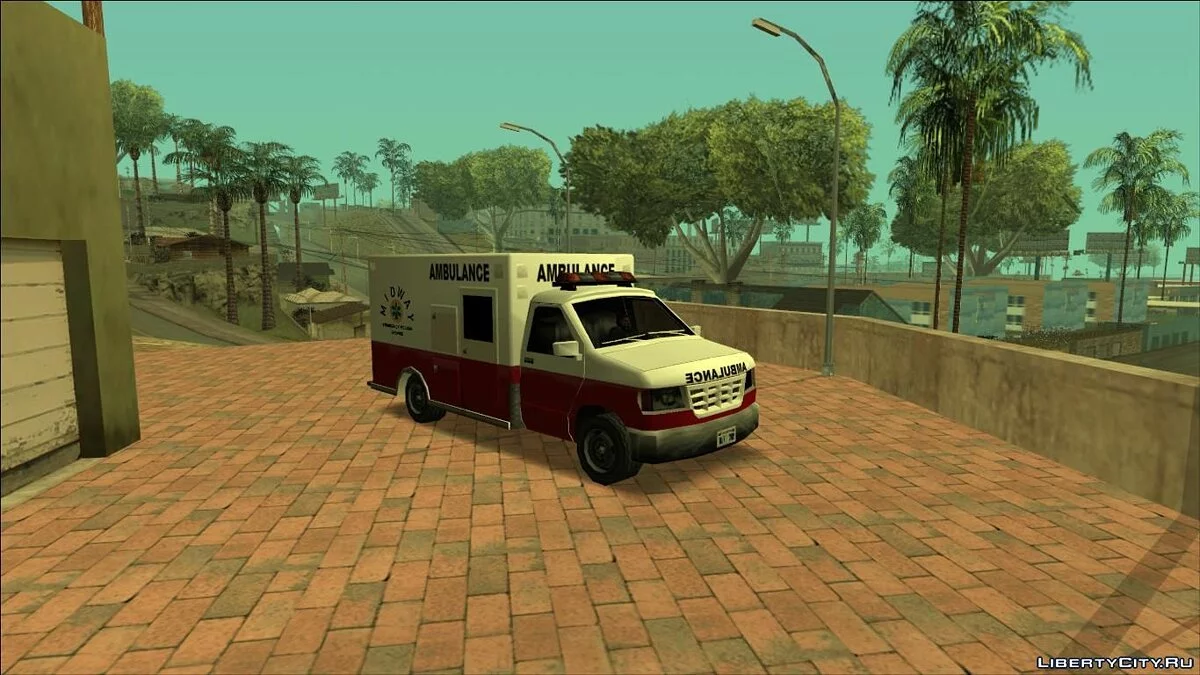 Пак машин скорой помощи (FROM GTA UNDERGROUND) / GTA San Andreas