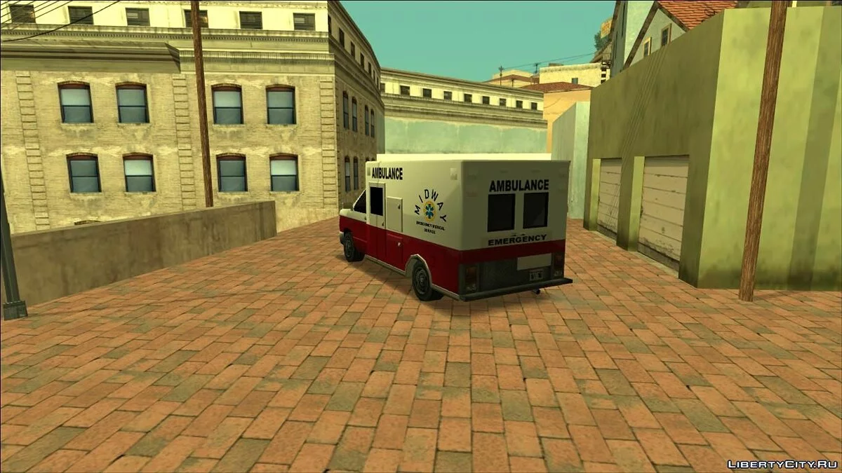 Пак машин скорой помощи (FROM GTA UNDERGROUND) / GTA San Andreas