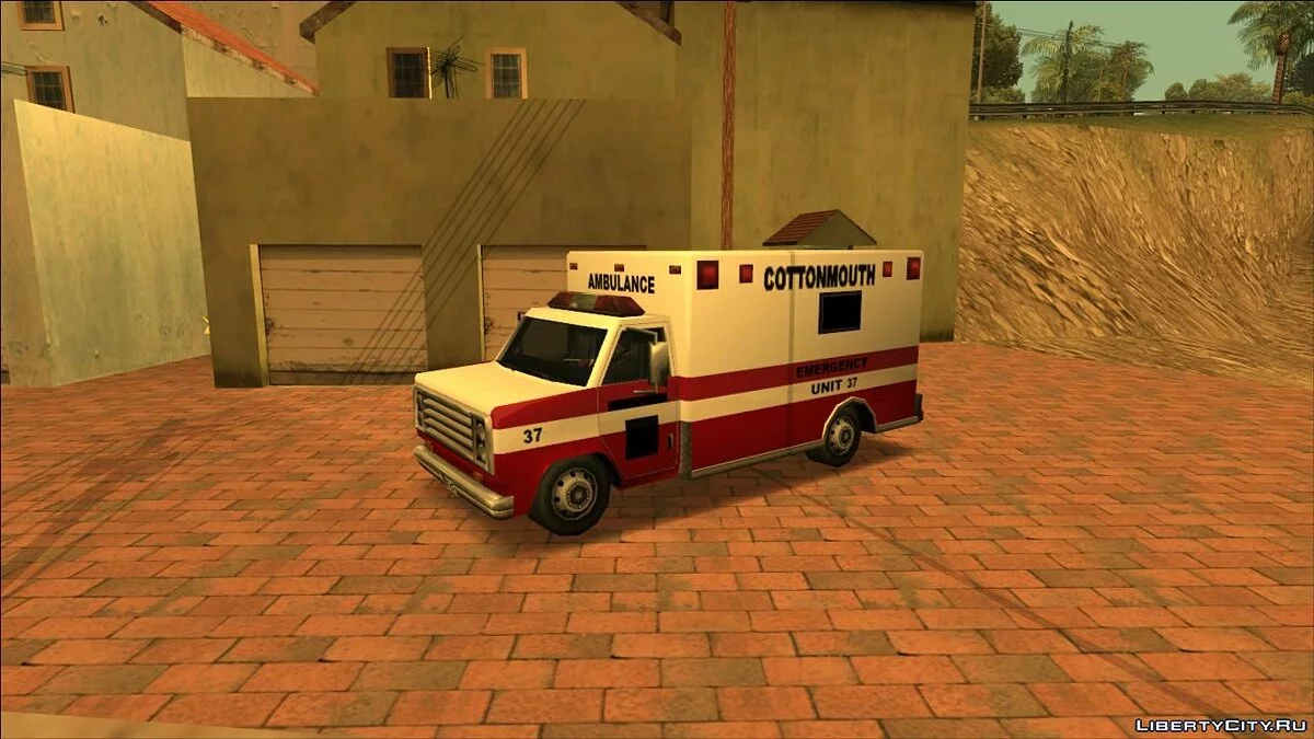 Пак машин скорой помощи (FROM GTA UNDERGROUND) / GTA San Andreas