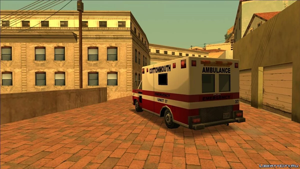 Пак машин скорой помощи (FROM GTA UNDERGROUND) / GTA San Andreas