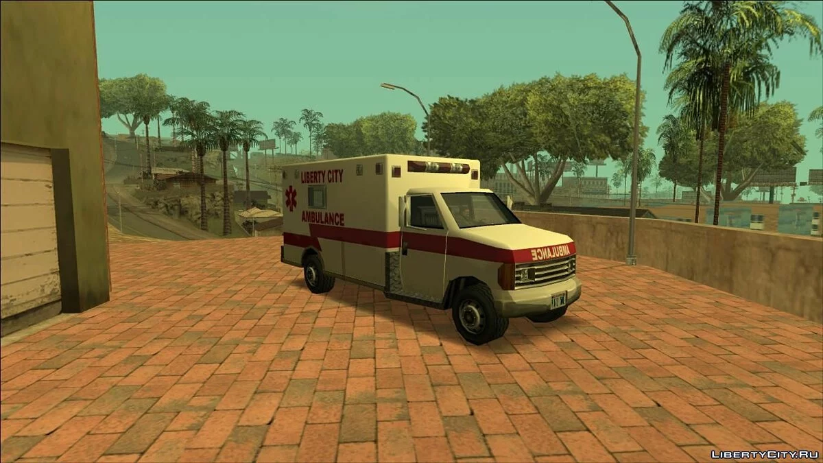 Пак машин скорой помощи (FROM GTA UNDERGROUND) / GTA San Andreas