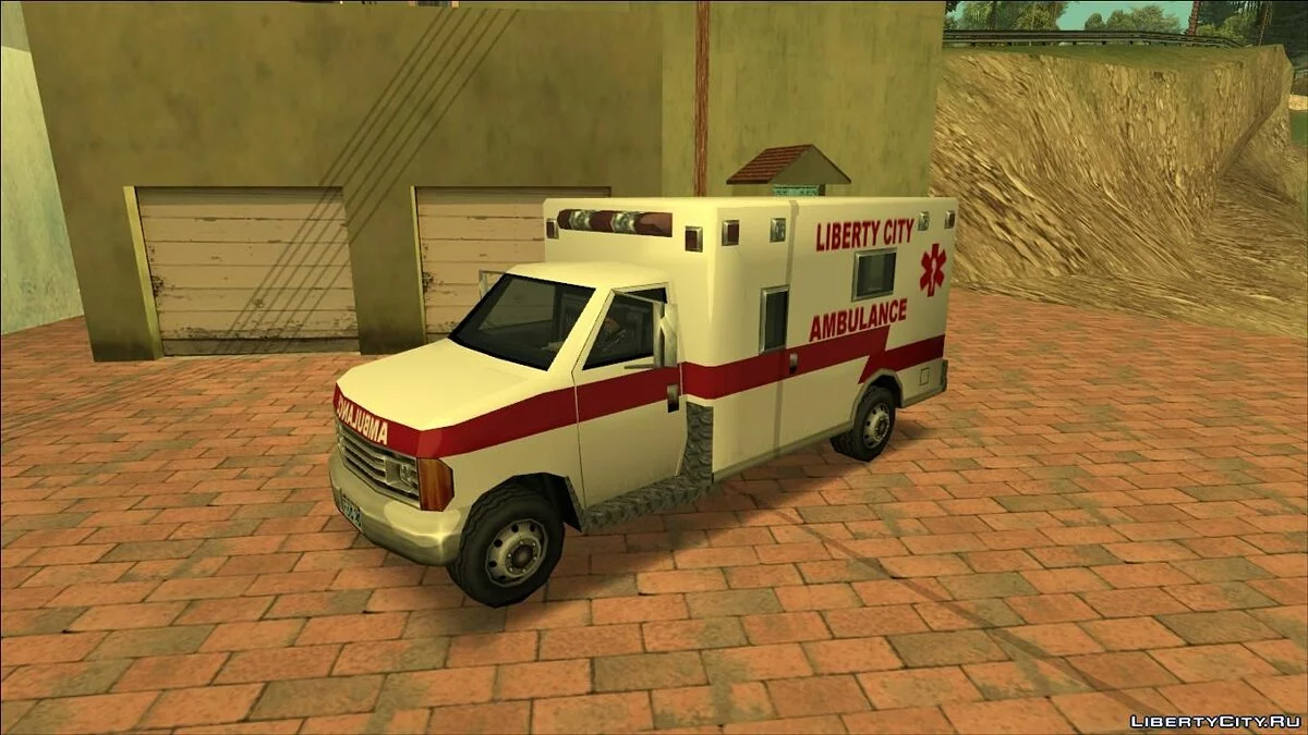 Пак машин скорой помощи (FROM GTA UNDERGROUND) / GTA San Andreas