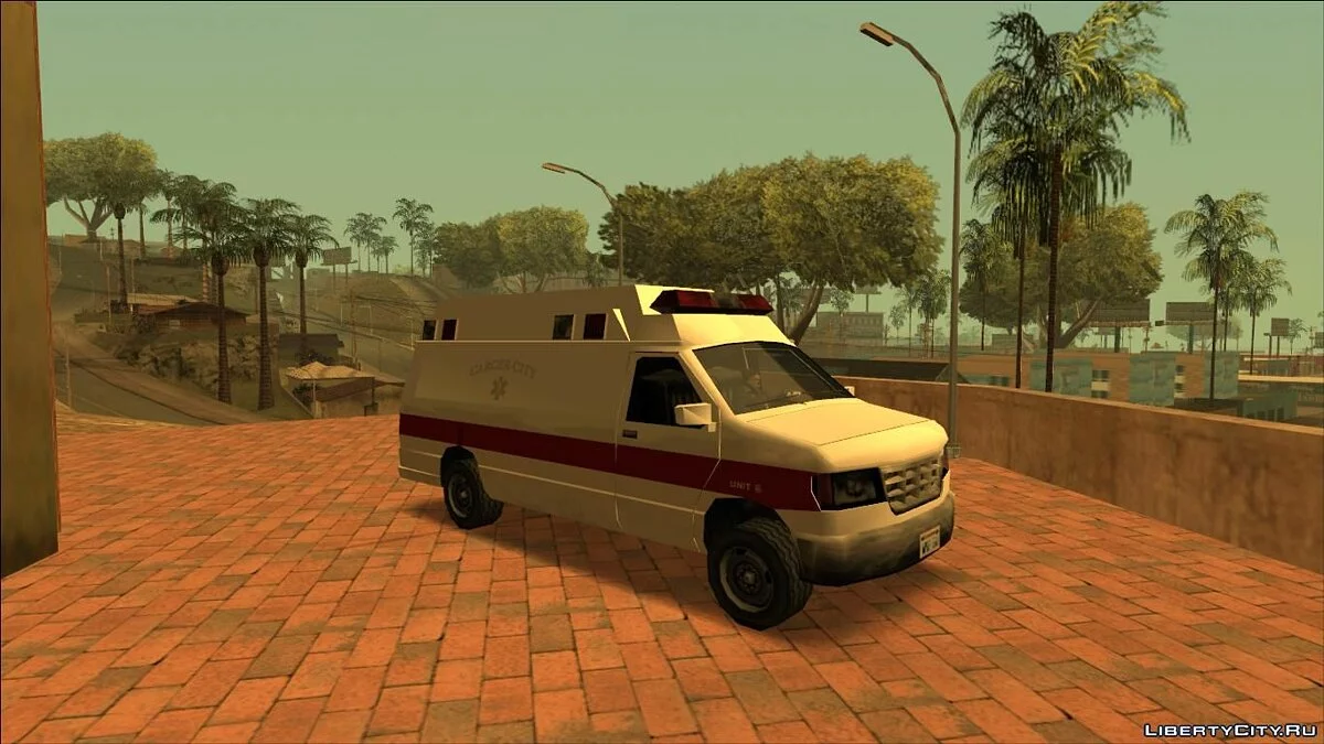 Пак машин скорой помощи (FROM GTA UNDERGROUND) / GTA San Andreas