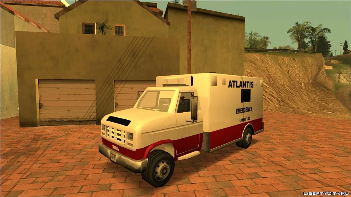 Пак машин скорой помощи (FROM GTA UNDERGROUND) / GTA San Andreas