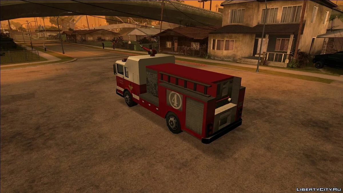 Пак пожарных машин (FROM GTA UNDERGROUND) / GTA San Andreas