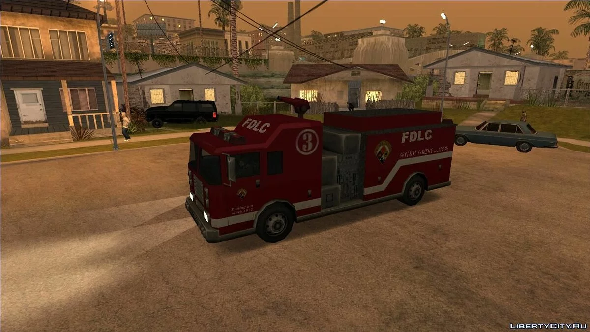 Пак пожарных машин (FROM GTA UNDERGROUND) / GTA San Andreas