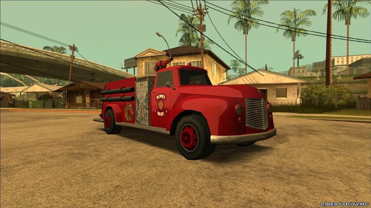 Пак пожарных машин (FROM GTA UNDERGROUND) / GTA San Andreas