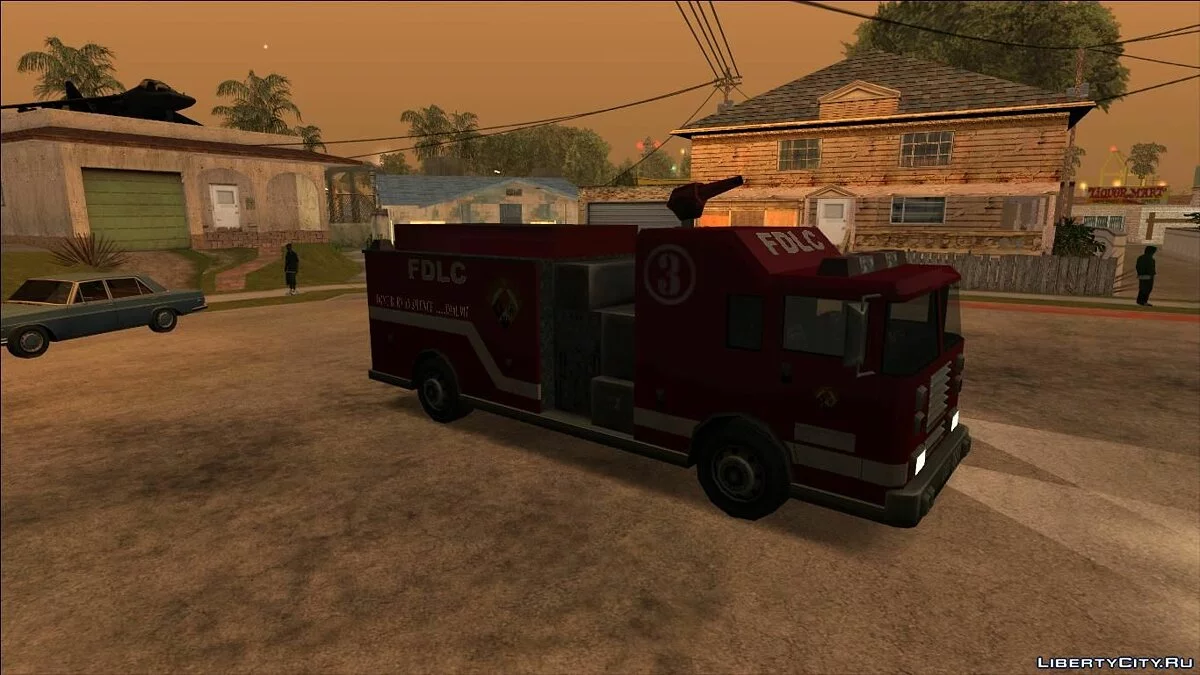 Пак пожарных машин (FROM GTA UNDERGROUND) / GTA San Andreas