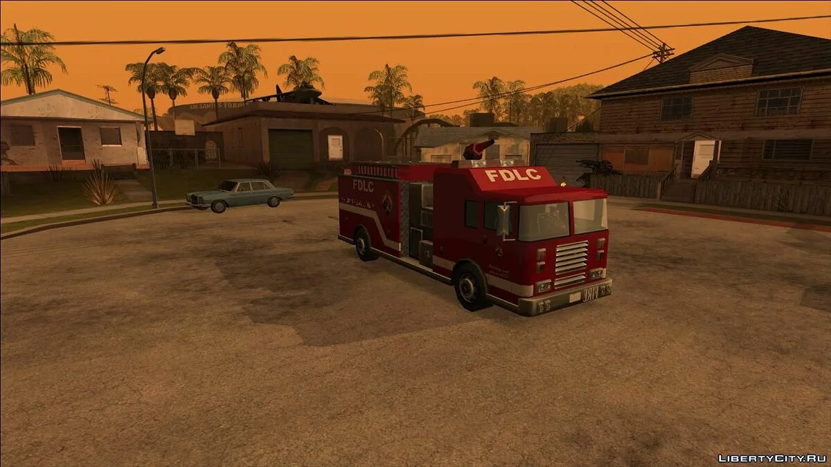 Пак пожарных машин (FROM GTA UNDERGROUND) / GTA San Andreas