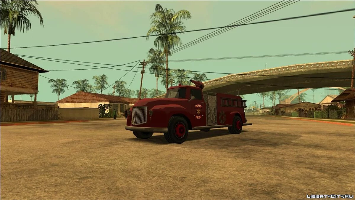 Пак пожарных машин (FROM GTA UNDERGROUND) / GTA San Andreas