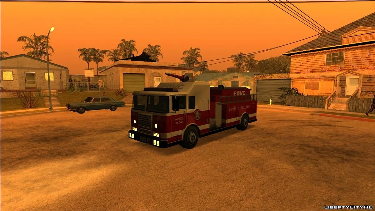 Пак пожарных машин (FROM GTA UNDERGROUND) / GTA San Andreas