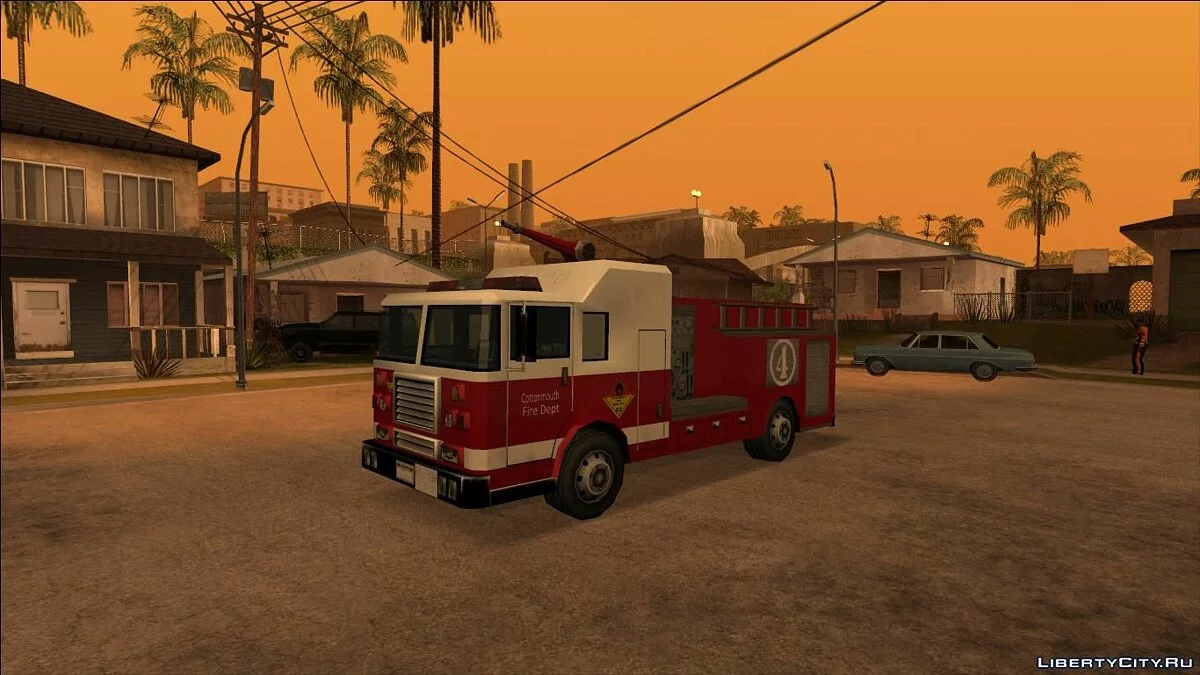 Пак пожарных машин (FROM GTA UNDERGROUND) / GTA San Andreas