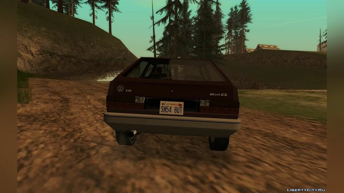 Volkswagen Gol 1994 (CL E GTI - SA стиль) / GTA San Andreas