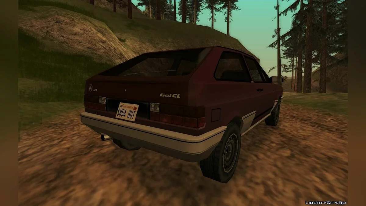 Volkswagen Gol 1994 (CL E GTI - SA стиль) / GTA San Andreas
