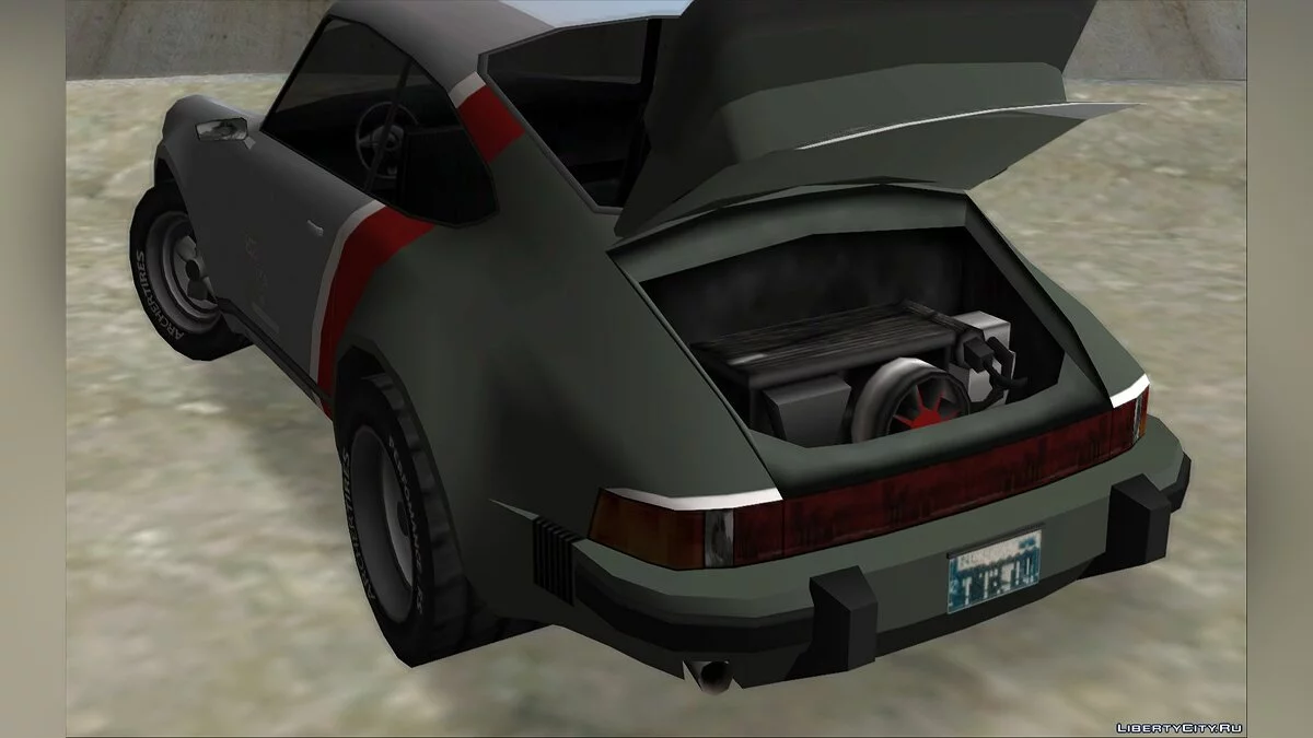 '77 Porsche 911 Turbo [SA Style] / GTA San Andreas