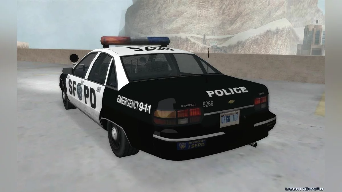 Chevrolet Caprice 1992 (SFPD) / GTA San Andreas