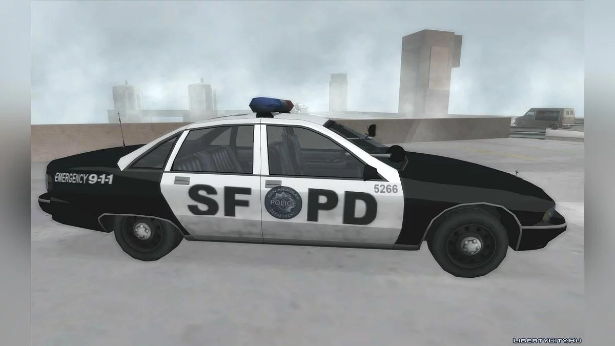 Chevrolet Caprice 1992 (SFPD) / GTA San Andreas