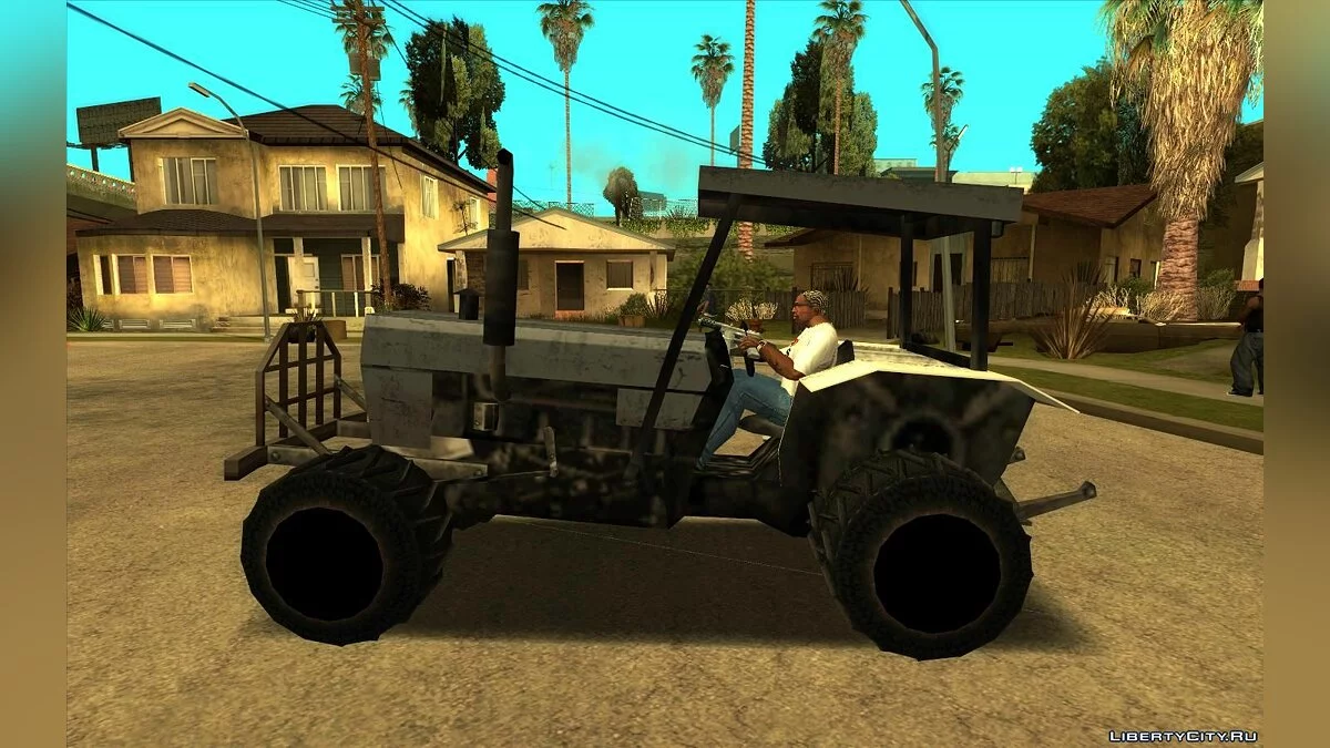 Трактор Valtra 685 v3 (SA стиль) / GTA San Andreas