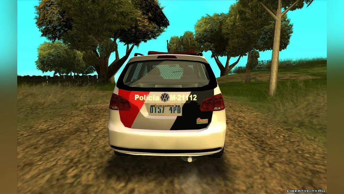 Volkswagen Spacefox 2014 - Полиция  / GTA San Andreas