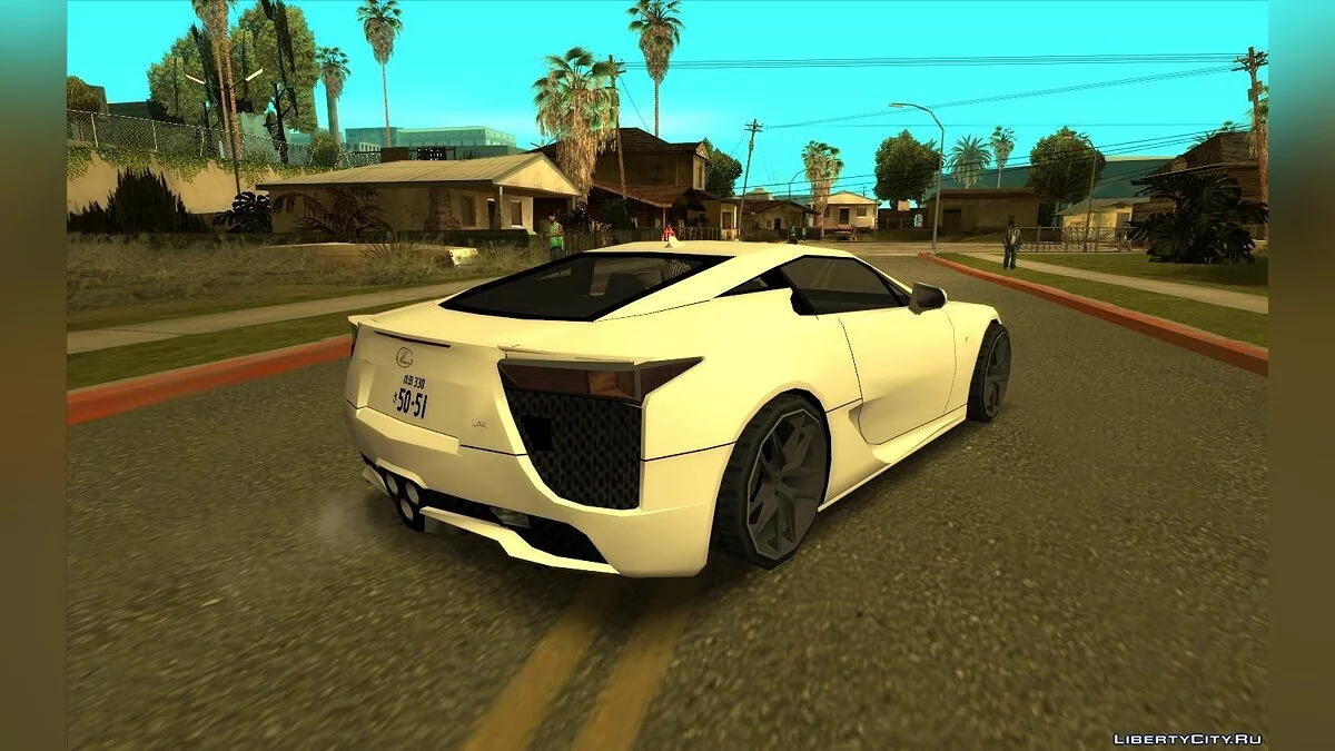 2011 Lexus LFA (SA стиль) / GTA San Andreas