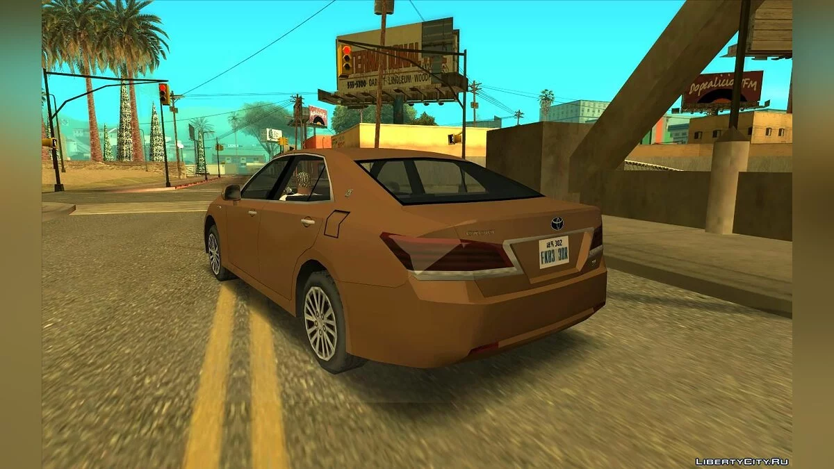 2016 Toyota Crown Royal Saloon (210系) / GTA San Andreas