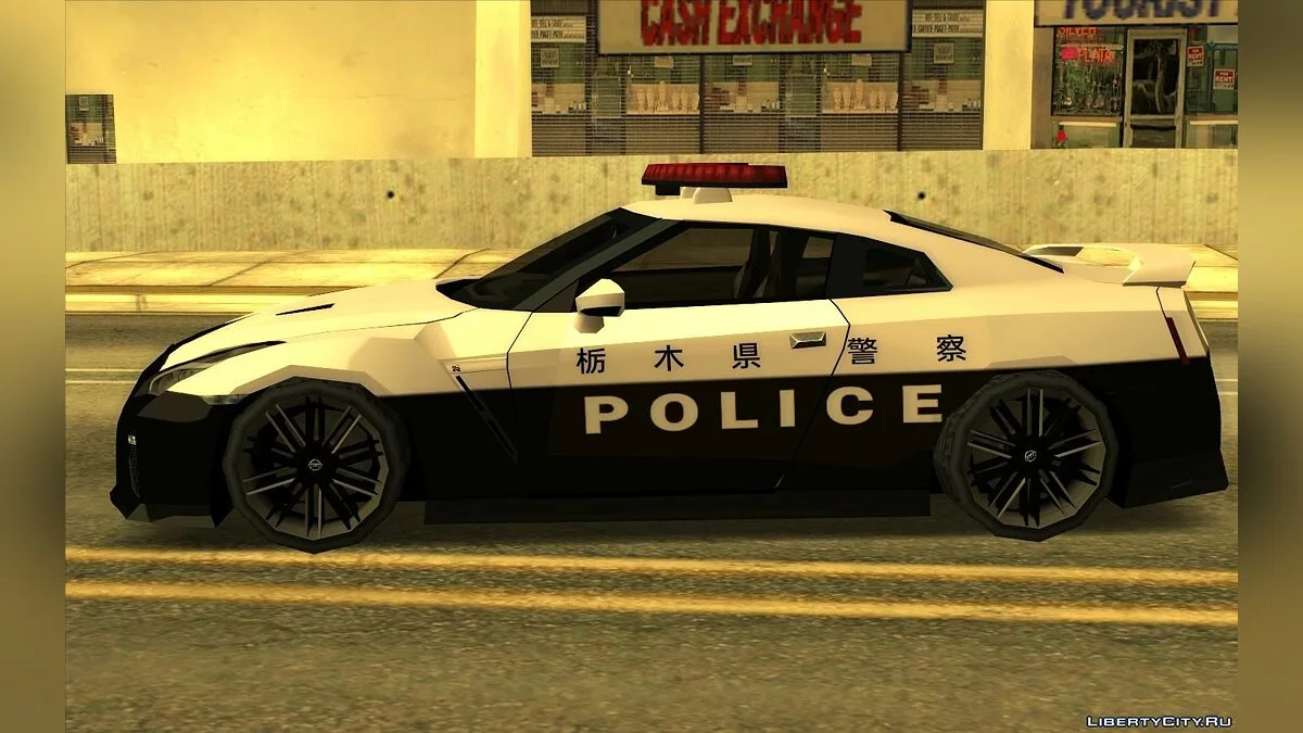 2017 Nissan GT-R (R35) - Полиция  / GTA San Andreas