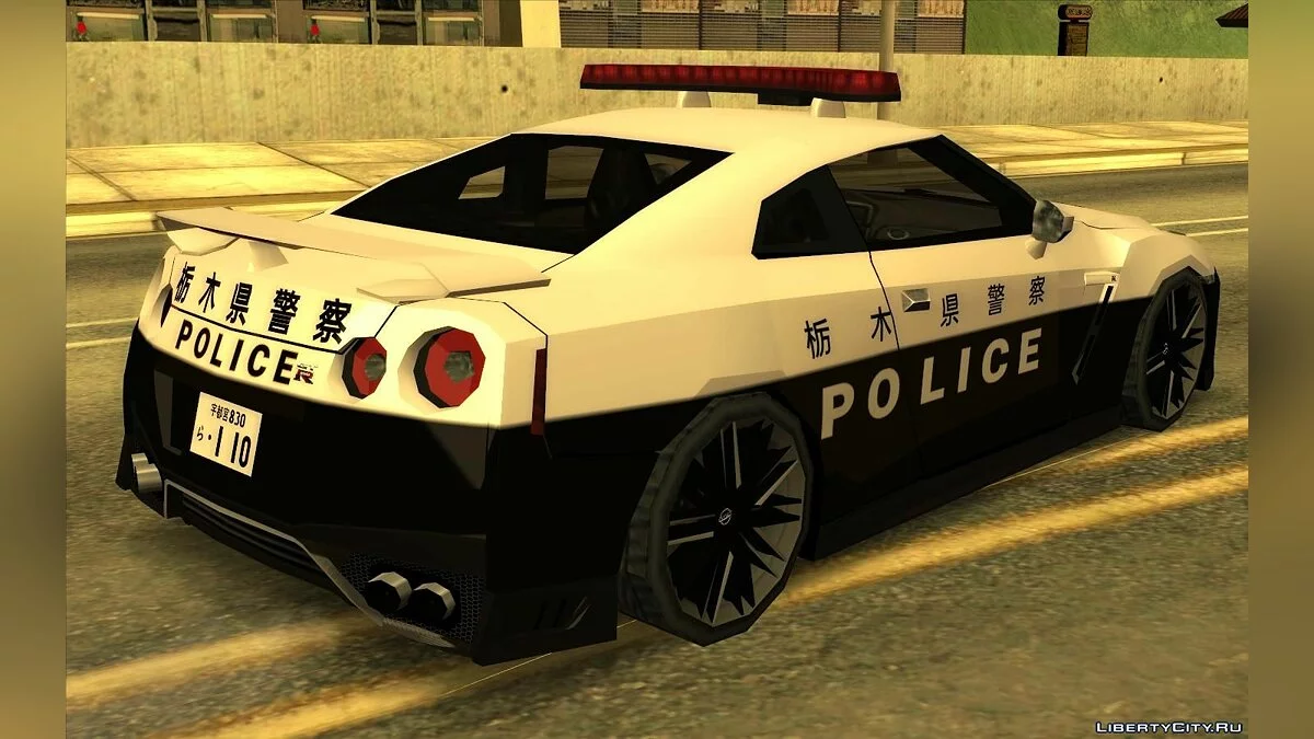 2017 Nissan GT-R (R35) - Полиция  / GTA San Andreas