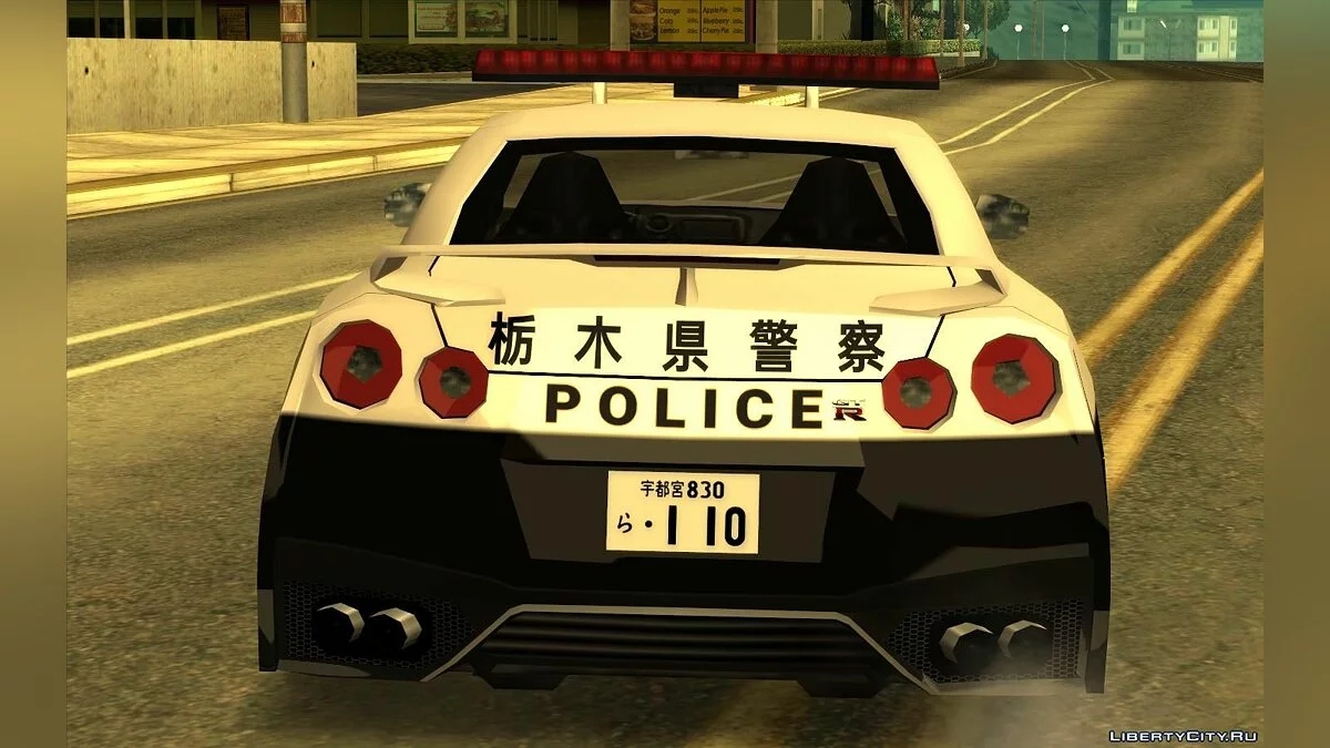 2017 Nissan GT-R (R35) - Полиция  / GTA San Andreas