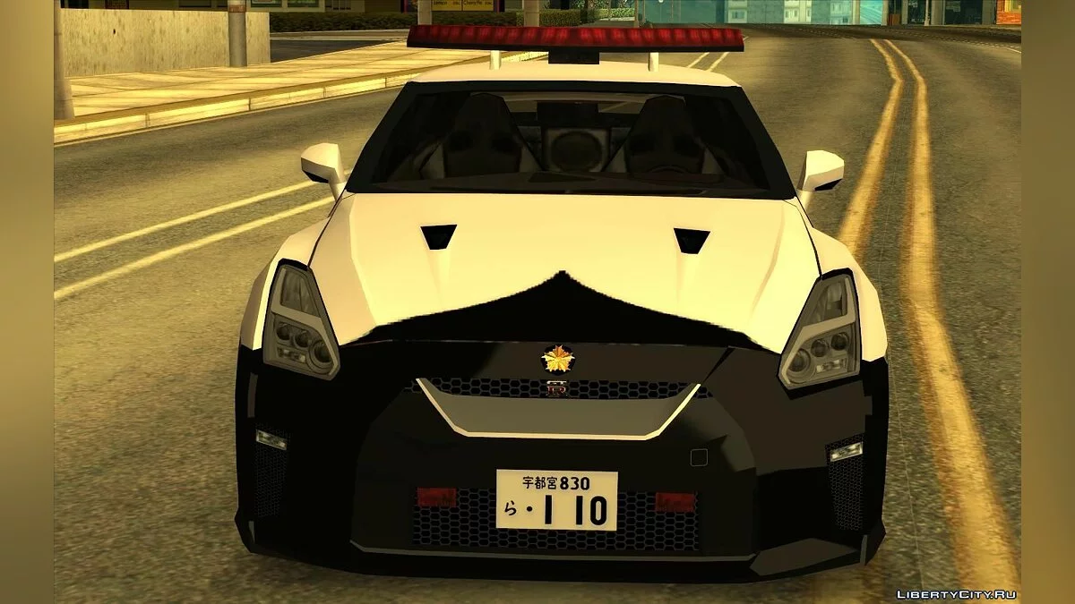 2017 Nissan GT-R (R35) - Полиция  / GTA San Andreas