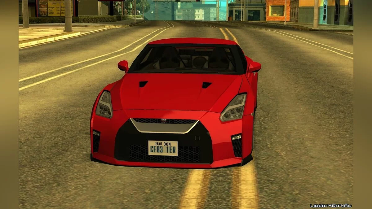 2017 Nissan GT-R (R35) / GTA San Andreas