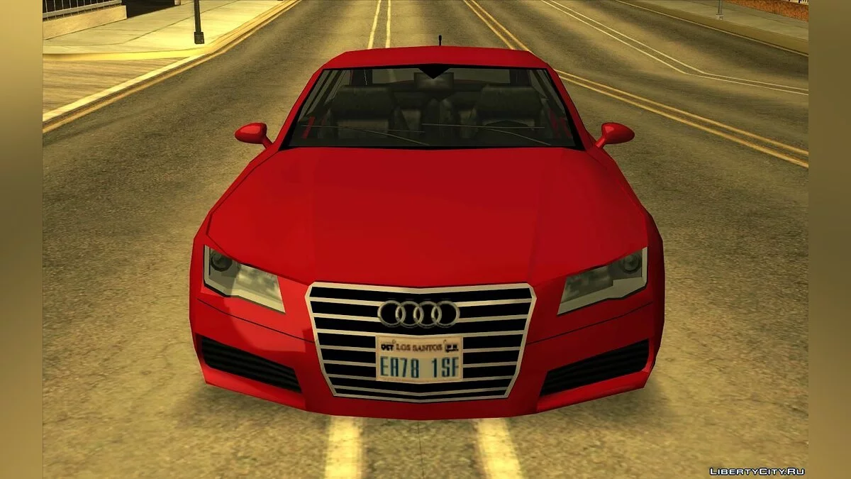 Audi A7 - Улучшенная V3 (SA стиль) / GTA San Andreas
