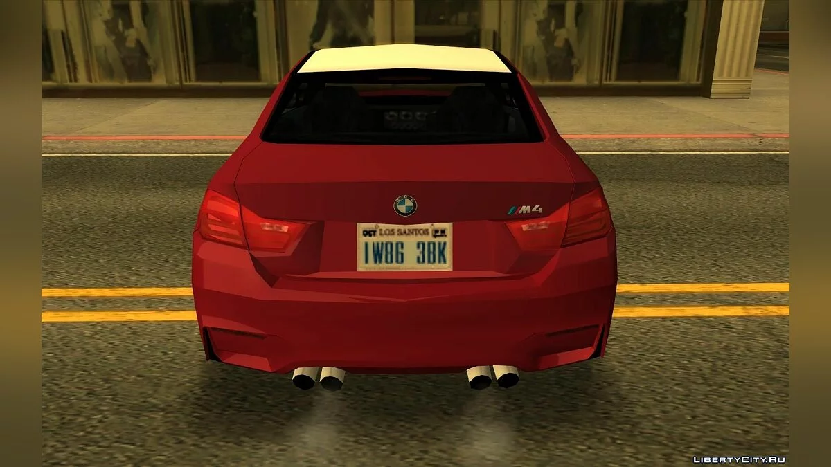 BMW M4 - Улучшенная (SA стиль) V2 / GTA San Andreas