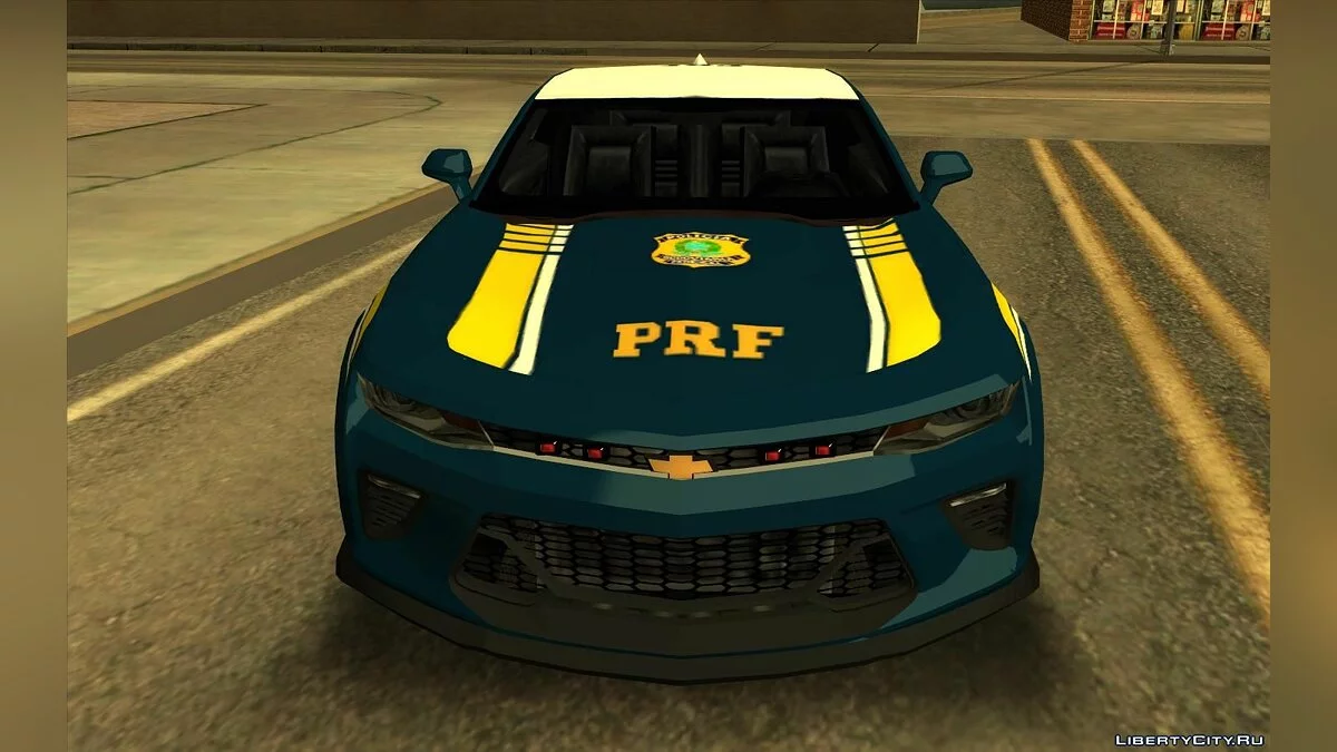 Chevrolet Camaro 2017  - Полиция (SA стиль) V2 / GTA San Andreas