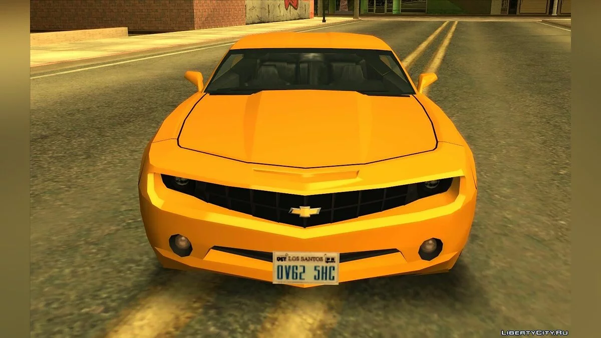 Chevrolet Camaro SS 2006 - Улучшенная (SA стиль) V2 / GTA San Andreas