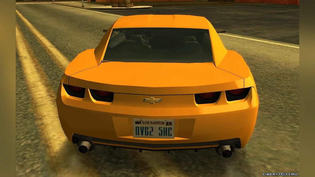 Chevrolet Camaro SS 2006 - Улучшенная (SA стиль) V2 / GTA San Andreas