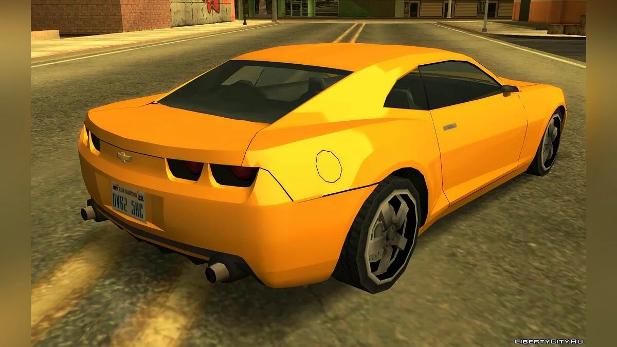 Chevrolet Camaro SS 2006 - Улучшенная (SA стиль) V2 / GTA San Andreas