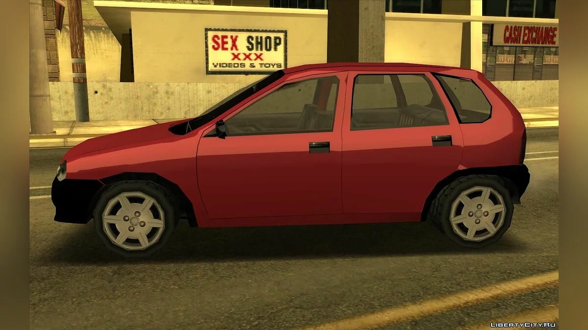 Chevrolet Corsa Hatch 2002 (SA стиль) V3 / GTA San Andreas